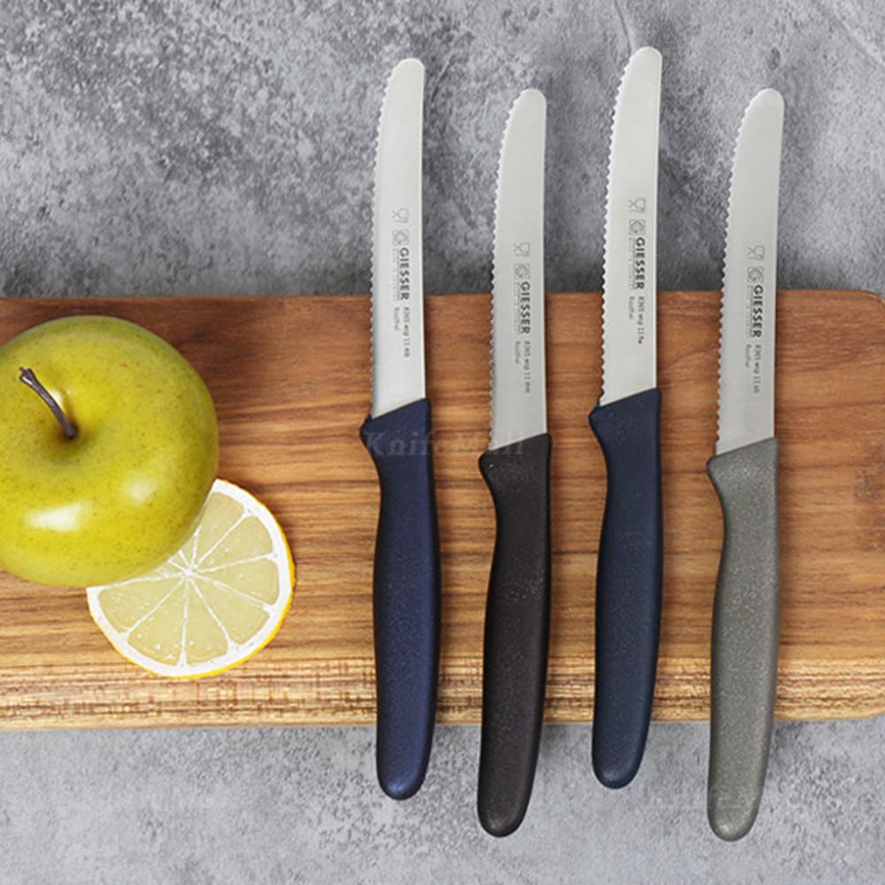 기셀 톱니과도 8365wsp-11cm (펄손잡이) 과일칼 유틸리티 캠핑