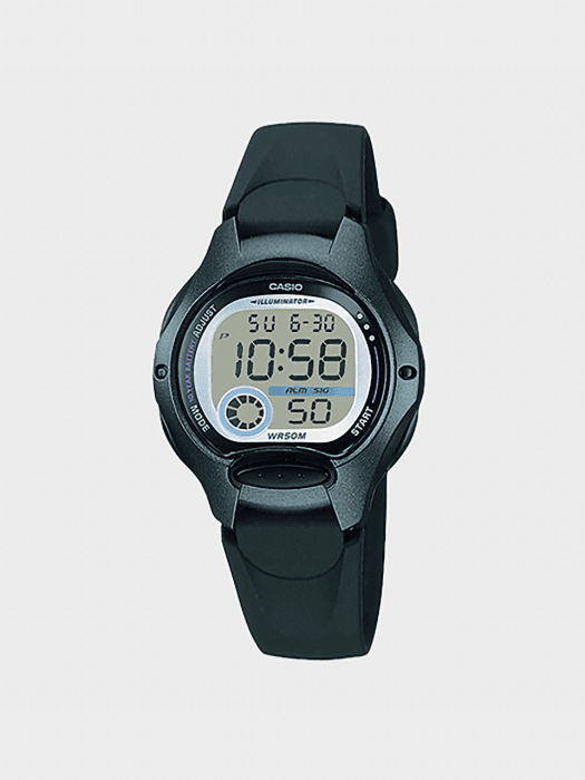 CASIO 카시오 LW-200-1B 여성 우레탄밴드 손목시계