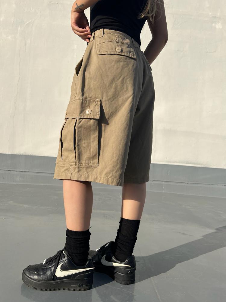 빈티지 카고 버뮤다팬츠(2color)