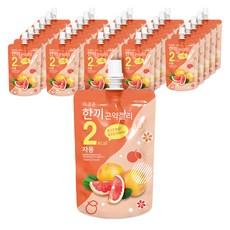 더조은 한끼곤약젤리 자몽  30개, 150ml