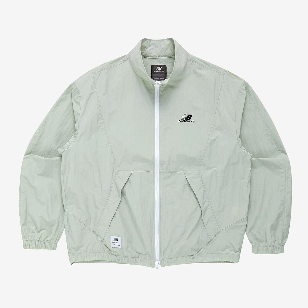 UNI 경량 컬러블록 웜업자켓 (L/KHAKI) / NBNAD22413_BU