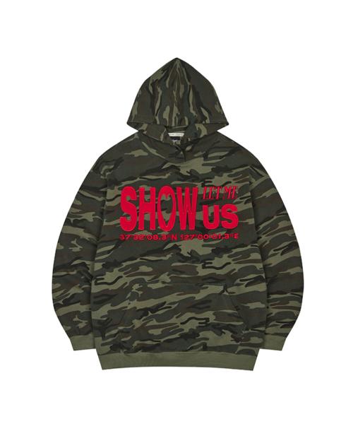 SH SHOW US HOODIE(KHAKI)