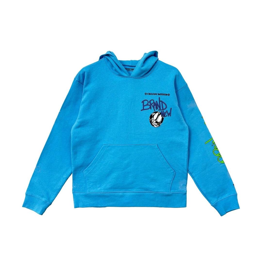 Chrome Hearts Matty Boy Blew Me Blue Hoodie - M