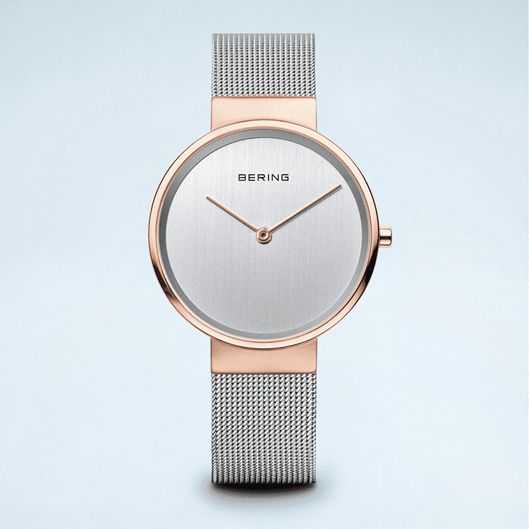 BERING 에센셜 실버/로즈골드 31mm 14531-060