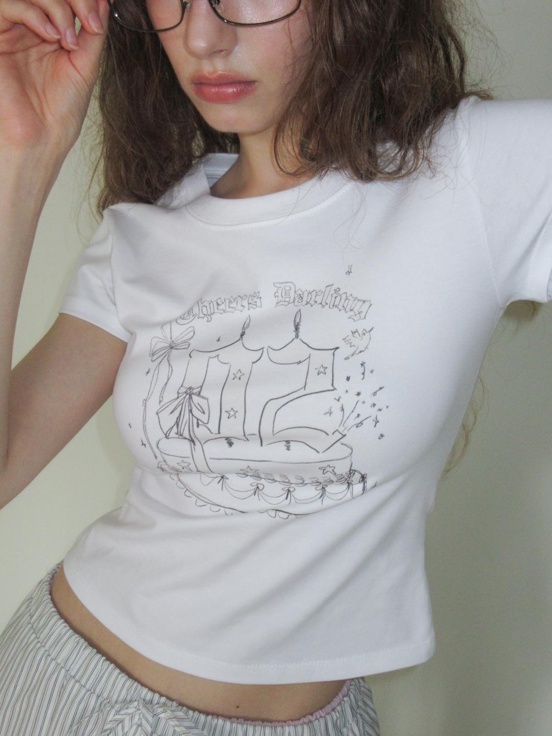 NUMBERING CAKE T-SHIRT