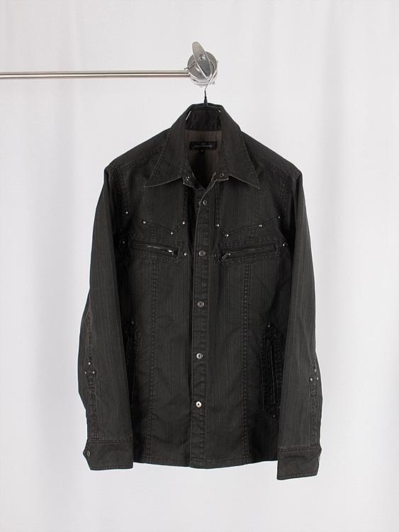 CUTEACURTE stud slim jacket