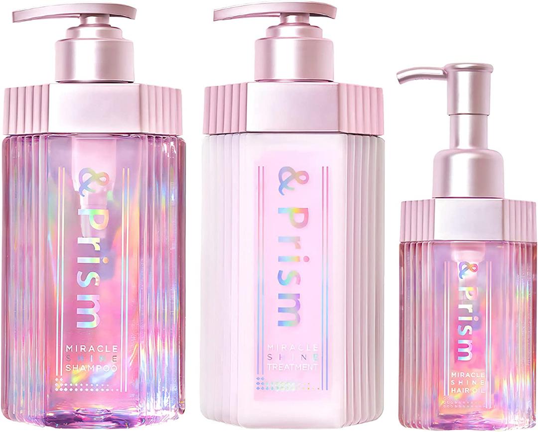 &Prism 앤드프리즘 미라클 샤인 샴푸 3종 세트