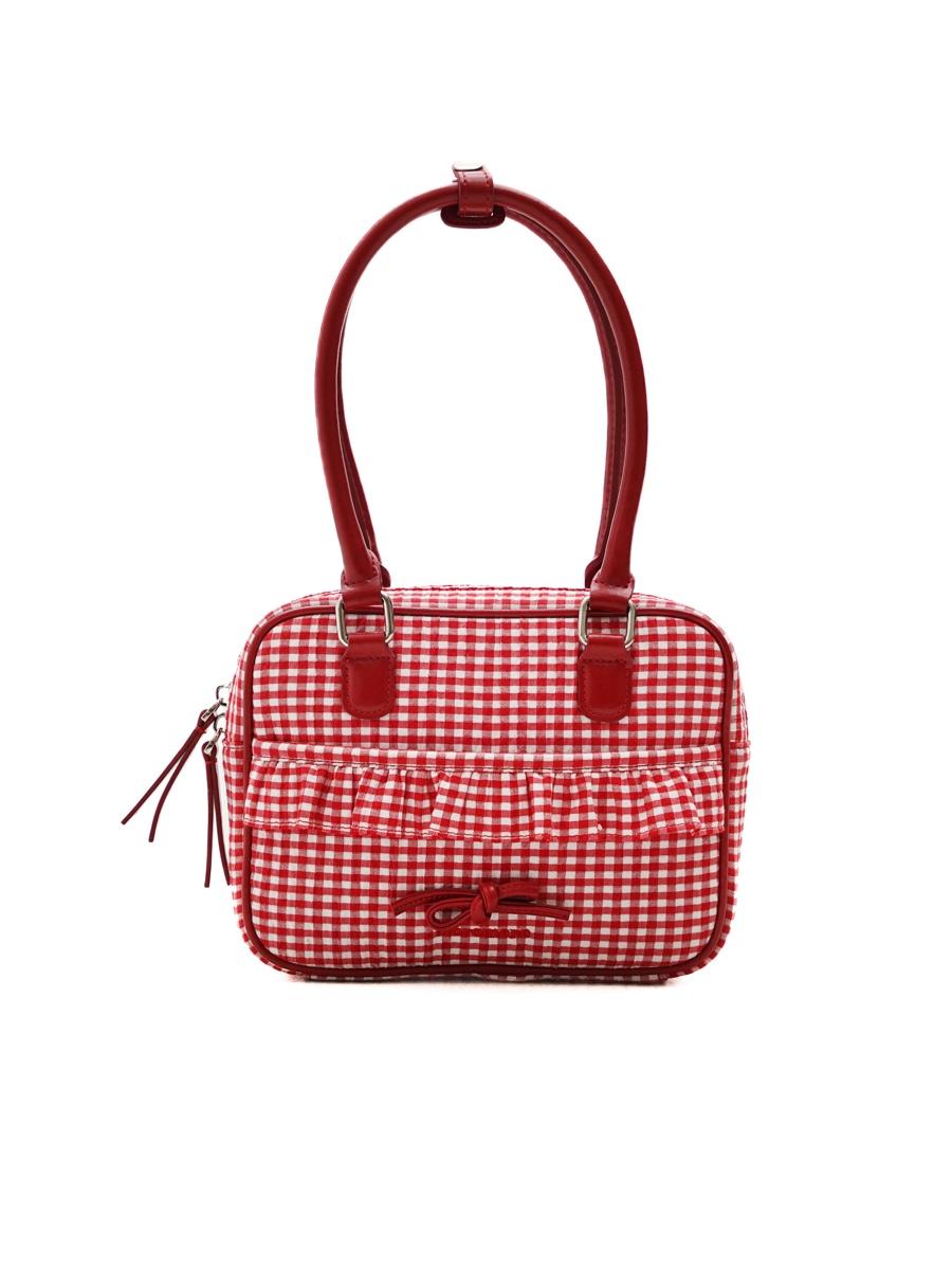 MOROMORO2 Cherry Red Bubble Bag
