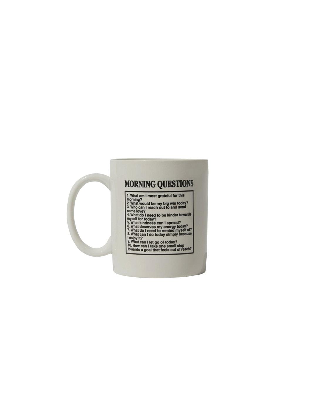 Morning Questions Mug
