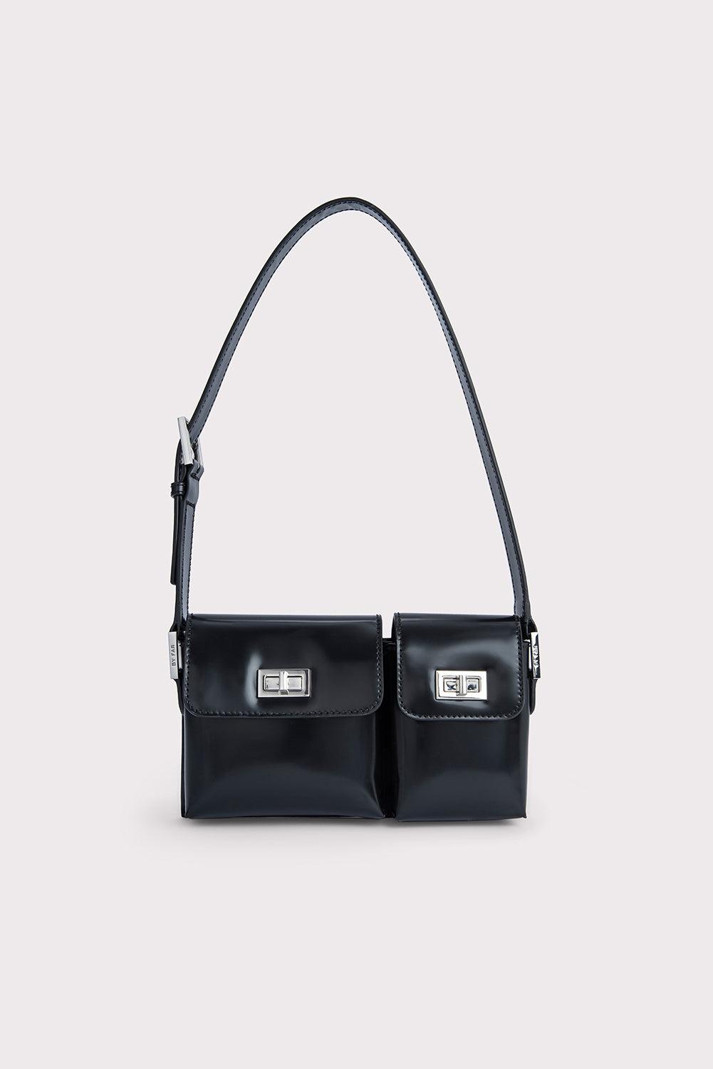 Baby Billy Black Semi Patent Leather