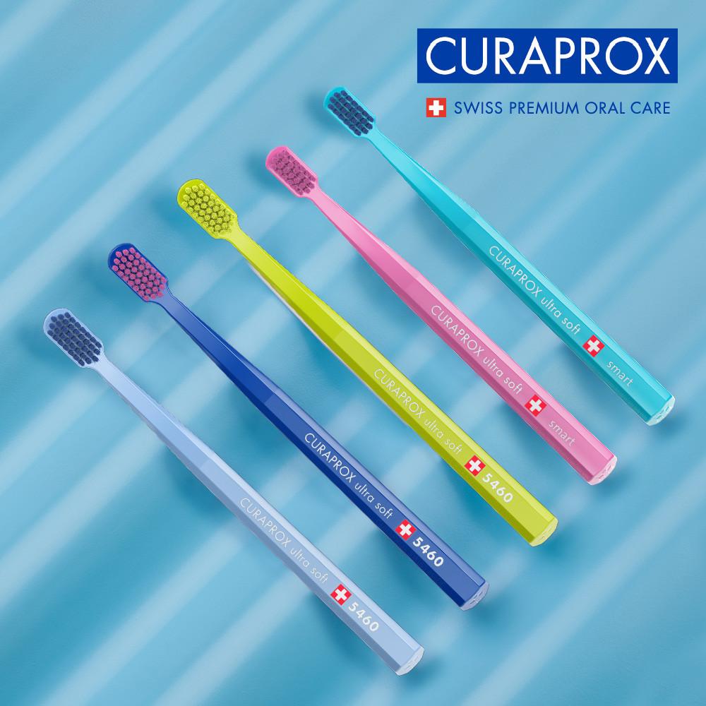 큐라덴 큐라프록스 Advanced(CS5460 3개+Smart7600 2개) 작은헤드 부드러운 초미세모 잇몸칫솔