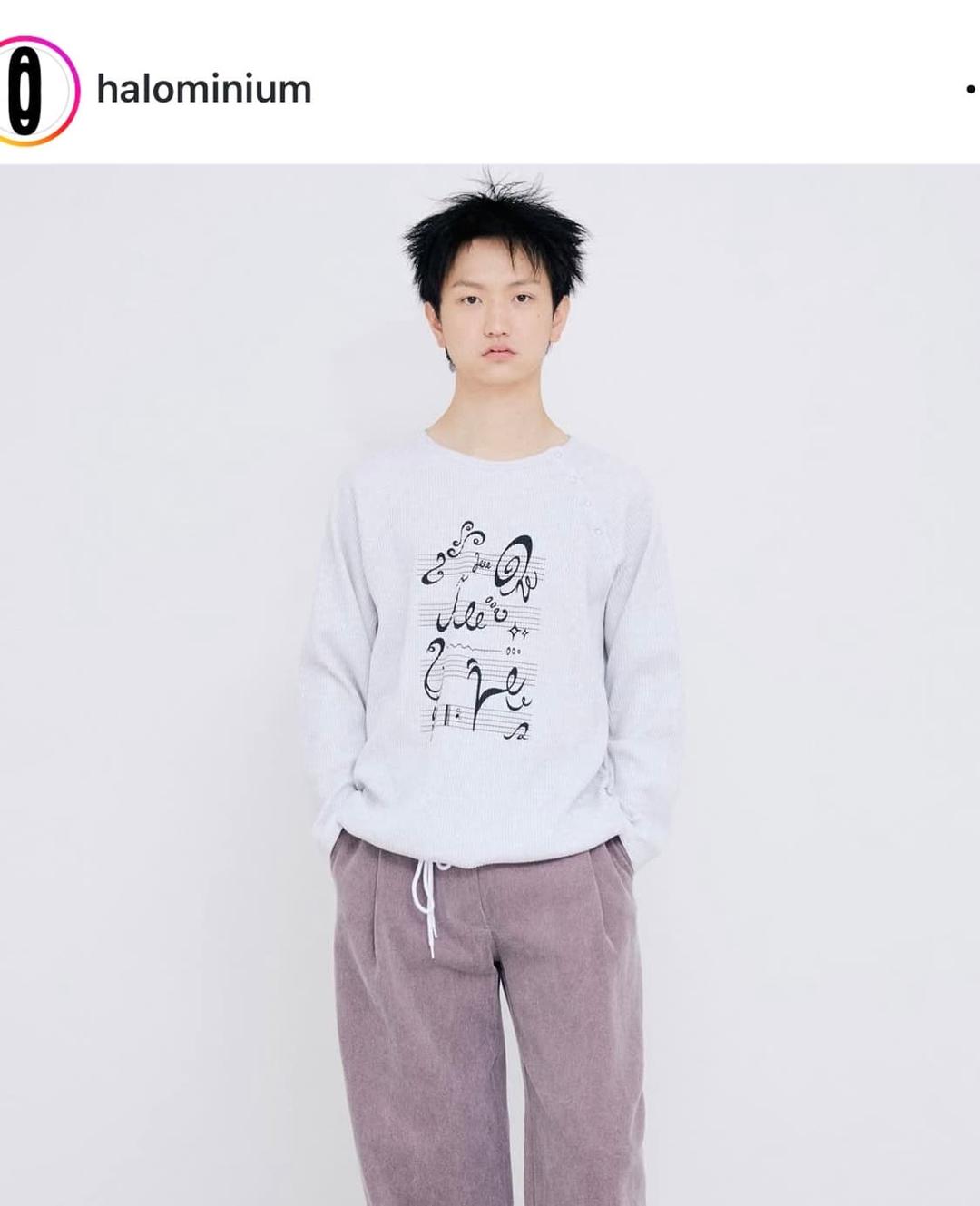 Halominium 할로미늄 WAFFLE RAGLAN tee | 후루츠패밀리
