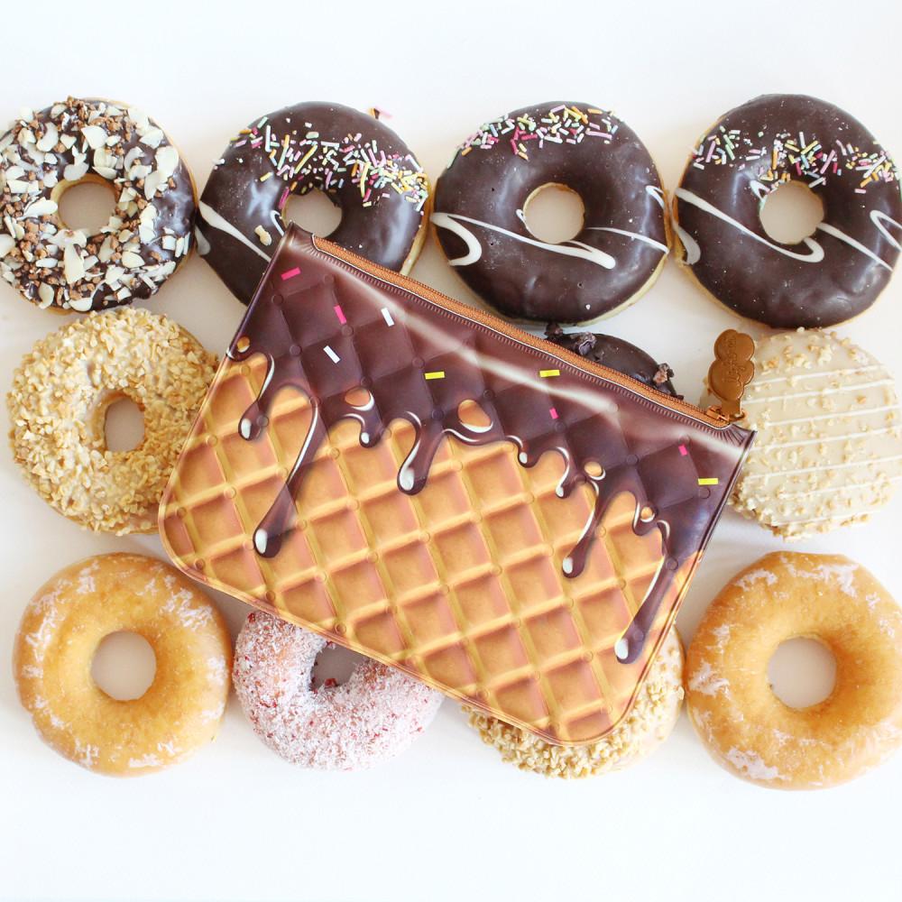 드리미 와플 파우치 화장품파우치 여성용품파우치 안전파우치 DREAMI WAFFLE POUCH