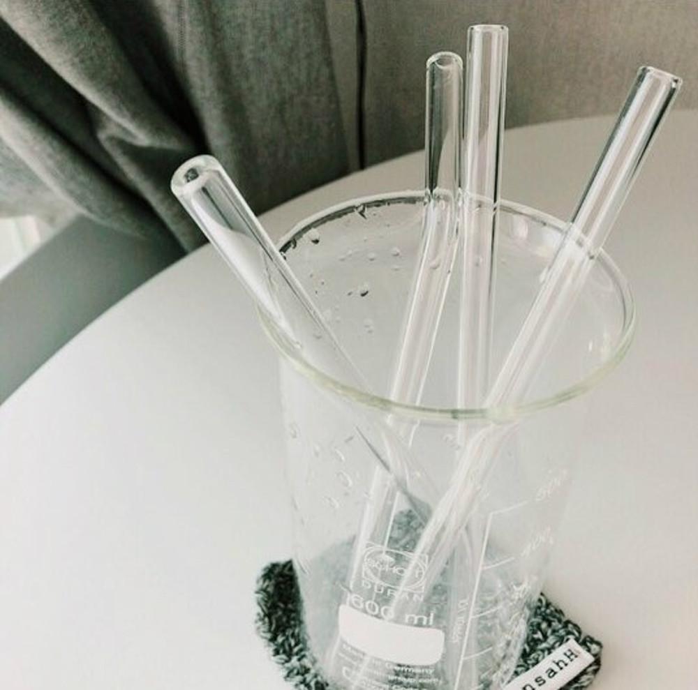 [재주작업실]유리빨대 Pyrex 내열유리