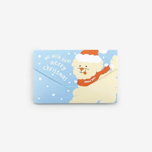 메리 흰둥이 미니카드(2장)