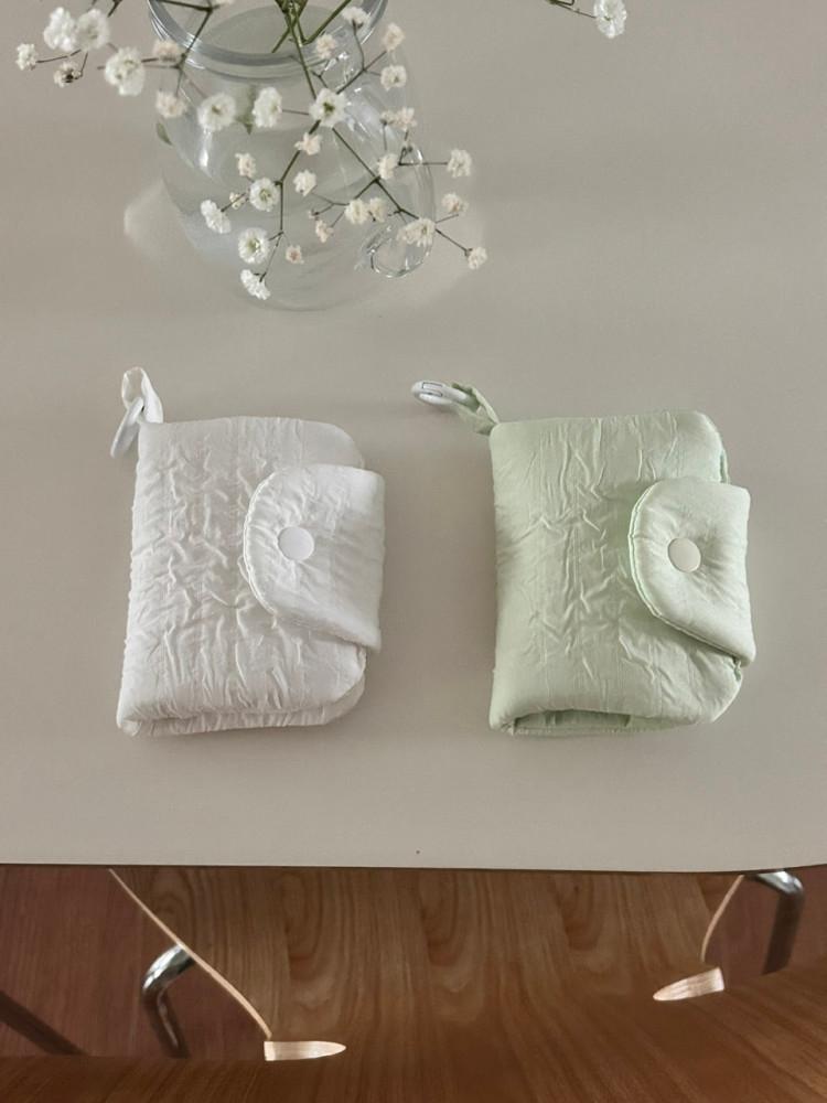 1/8일발송)민트,퓨어화이트 셔링지갑