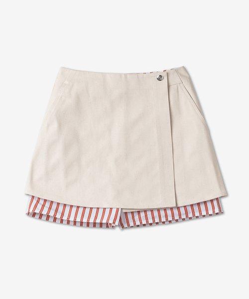 점프 팬츠 - 에크루 / CRTWWBOT032DEN004T031