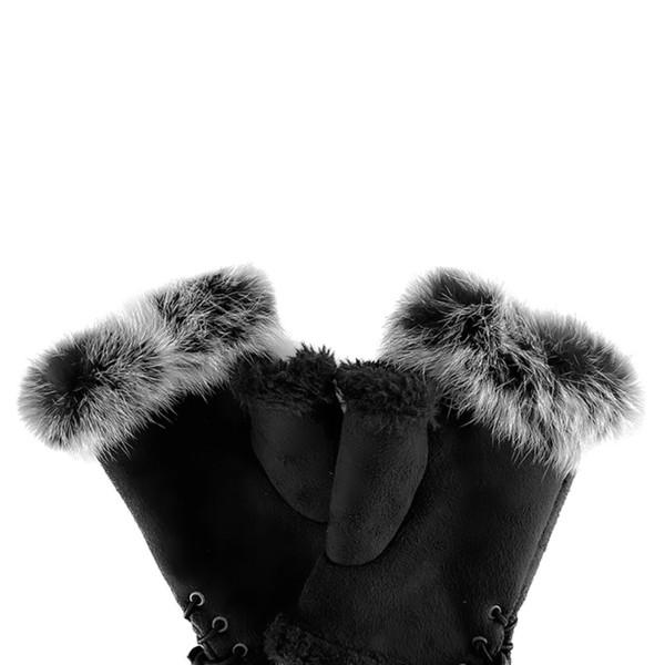 [ 5th ] Mushy fingerless warmer (bl)