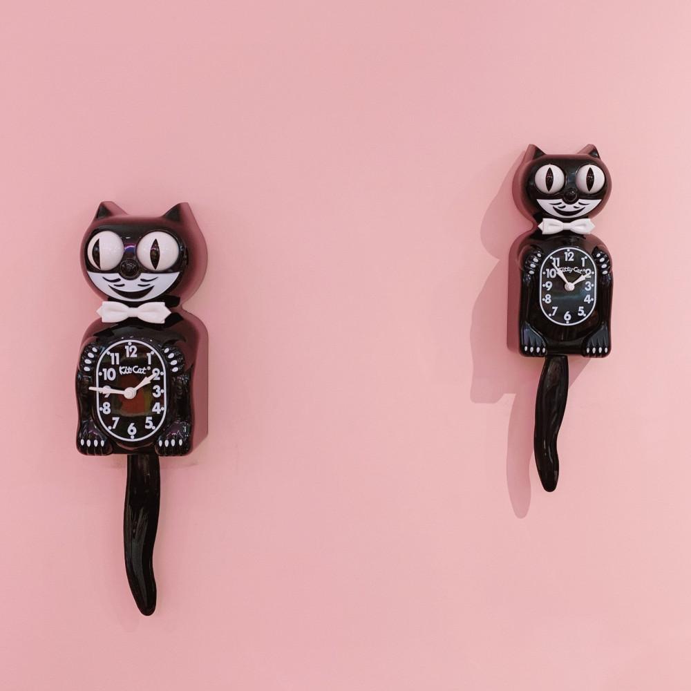 [미국소품] Kit-cat clock 고양이 벽시계 킷캣클락