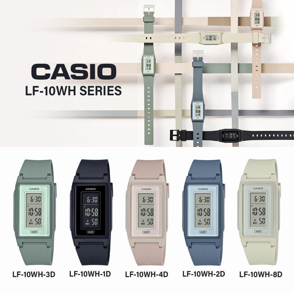 카시오 스포츠 우레탄 여성 카시오전자시계 LF-10WH