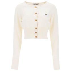 23FW 비비안 웨스트우드 베아 크롭 가디건 1803002U Y0010 A402