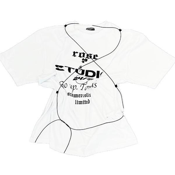 241-Season rope t-shirts [White]