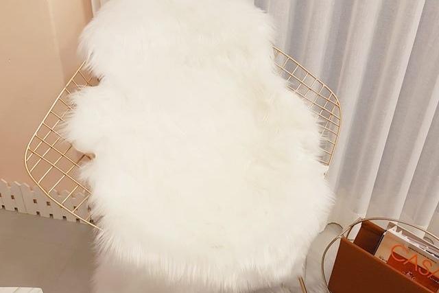 양모 러그 인조퍼 양털 쇼파 패드 2colors (M/L)