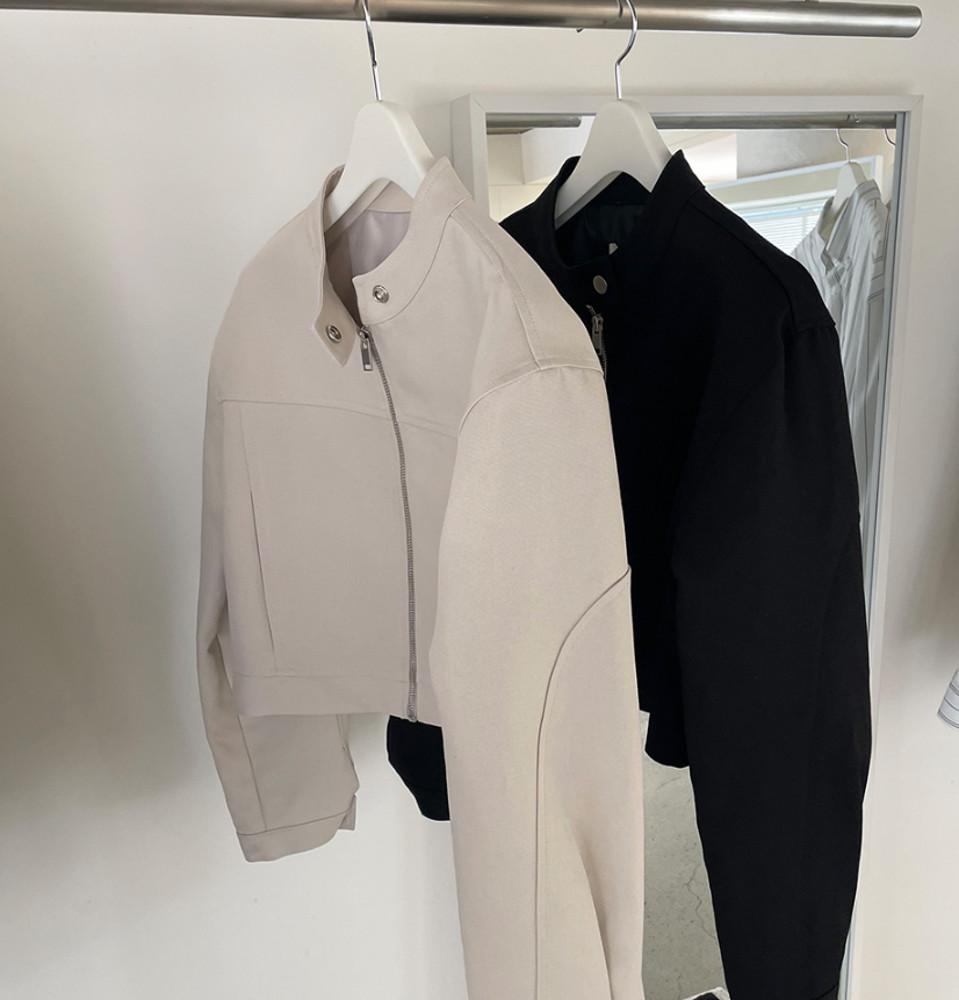 108pound 108파운드 바이크 숏 크롭자켓