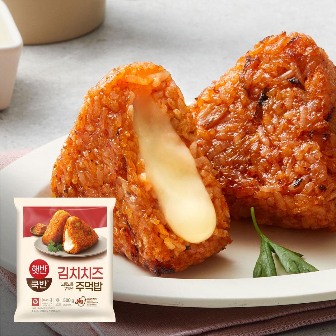 햇반쿡반 김치치즈주먹밥 500g