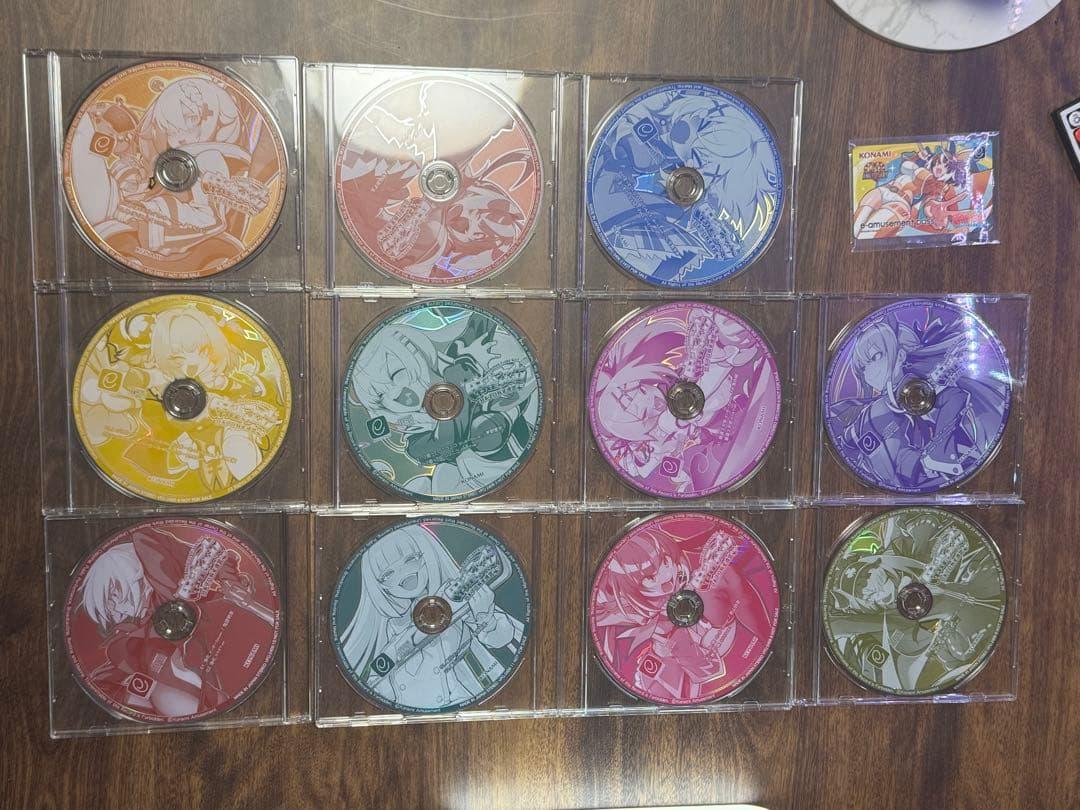 麻雀ファイトガール リーチソングCD 11種　特典epass