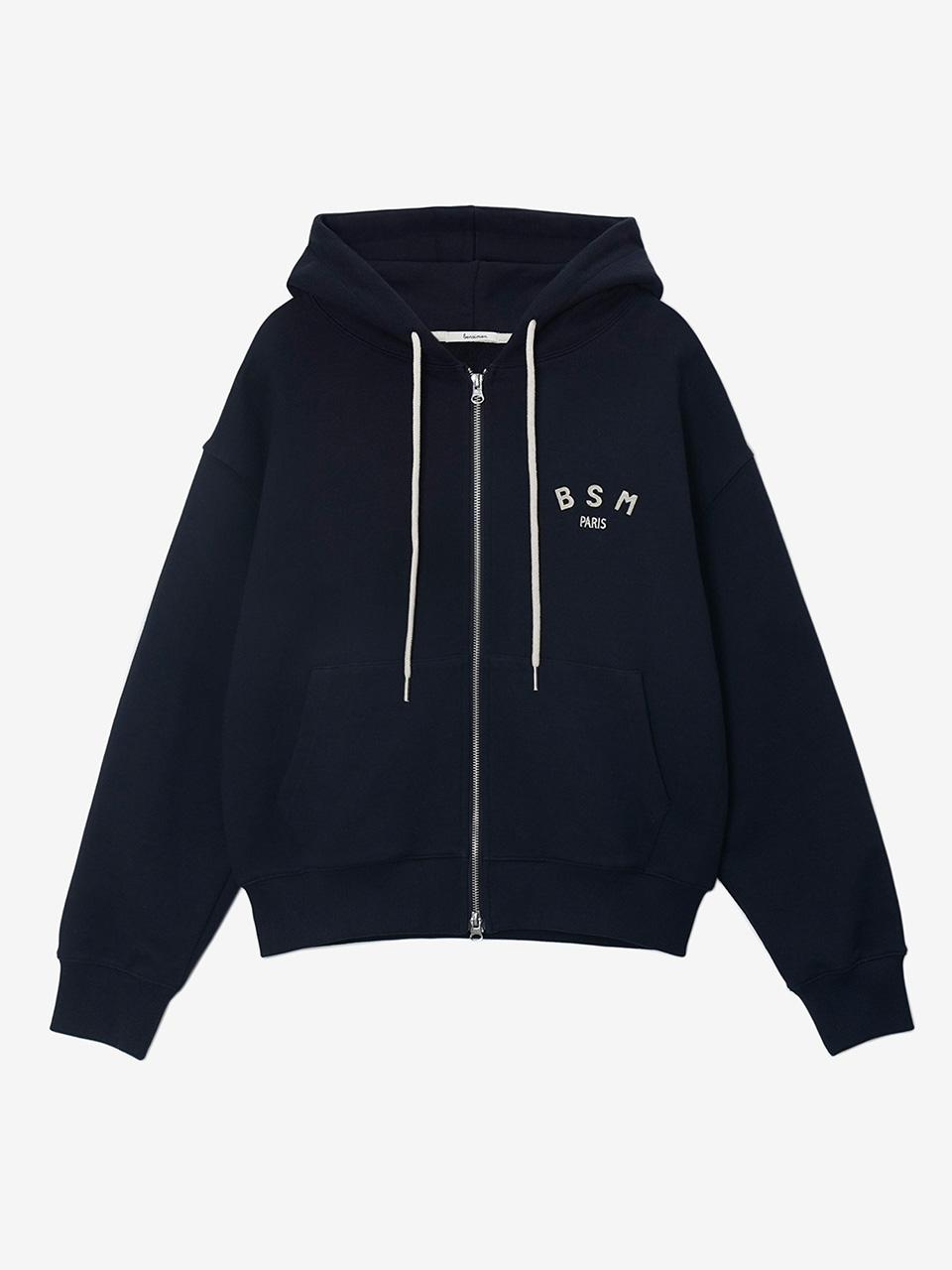 BSM SMALL LOGO ZIP UP - NAVY