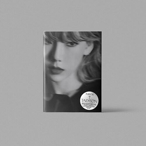 태연 - 정규 2집 Purpose [버전 2종 중 랜덤발송]