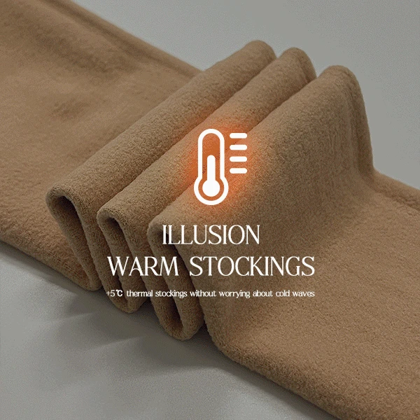 [1+1][부해보임X] 한파 리얼 착시 핫 기모 스타킹