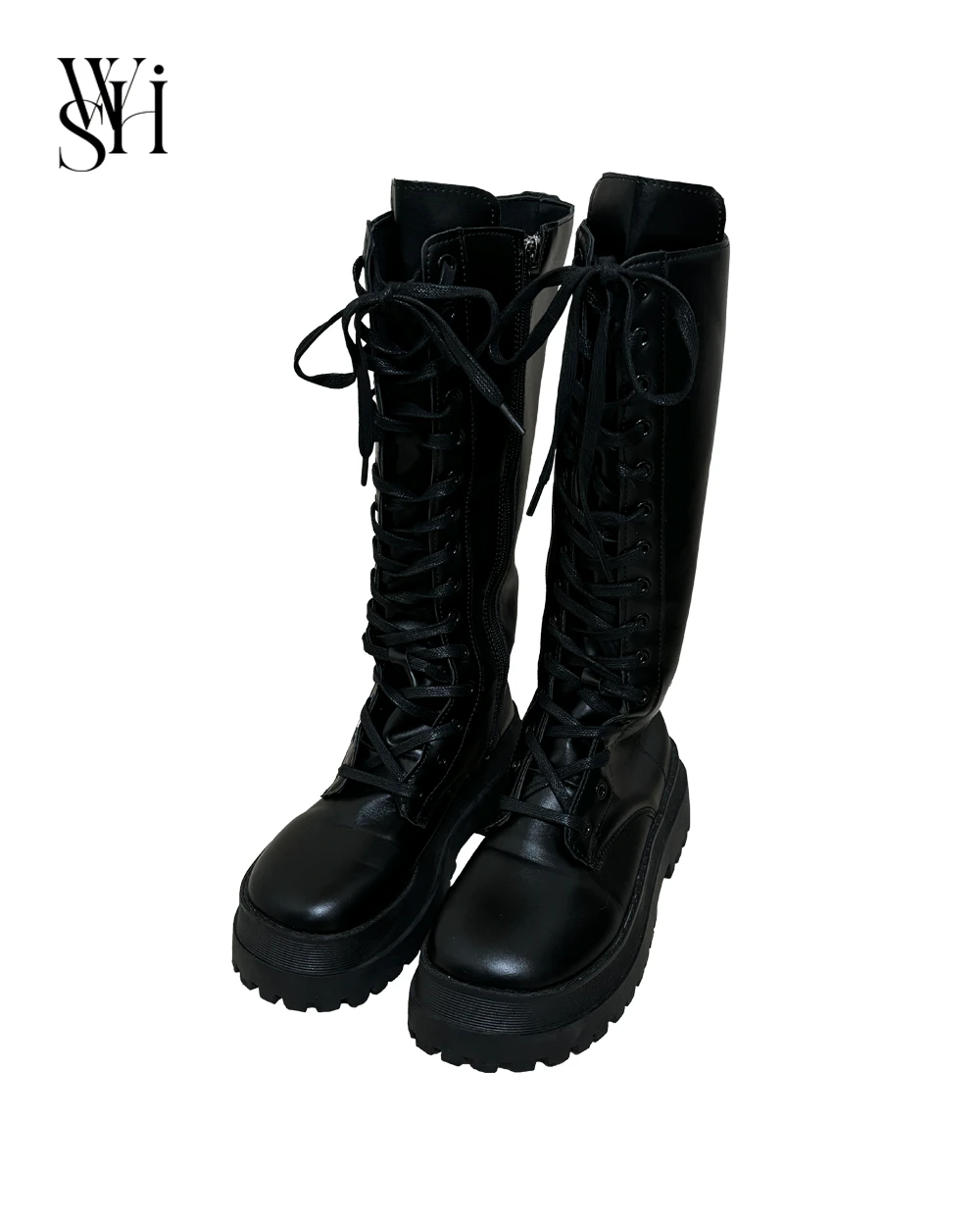 캔디 플랫폼 워커 부츠