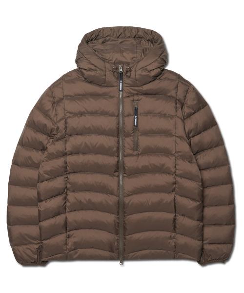 CREST LIGHT DUCK DOWN - DEEP BROWN