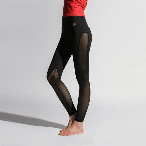 W 에바 메쉬 레깅스 블랙