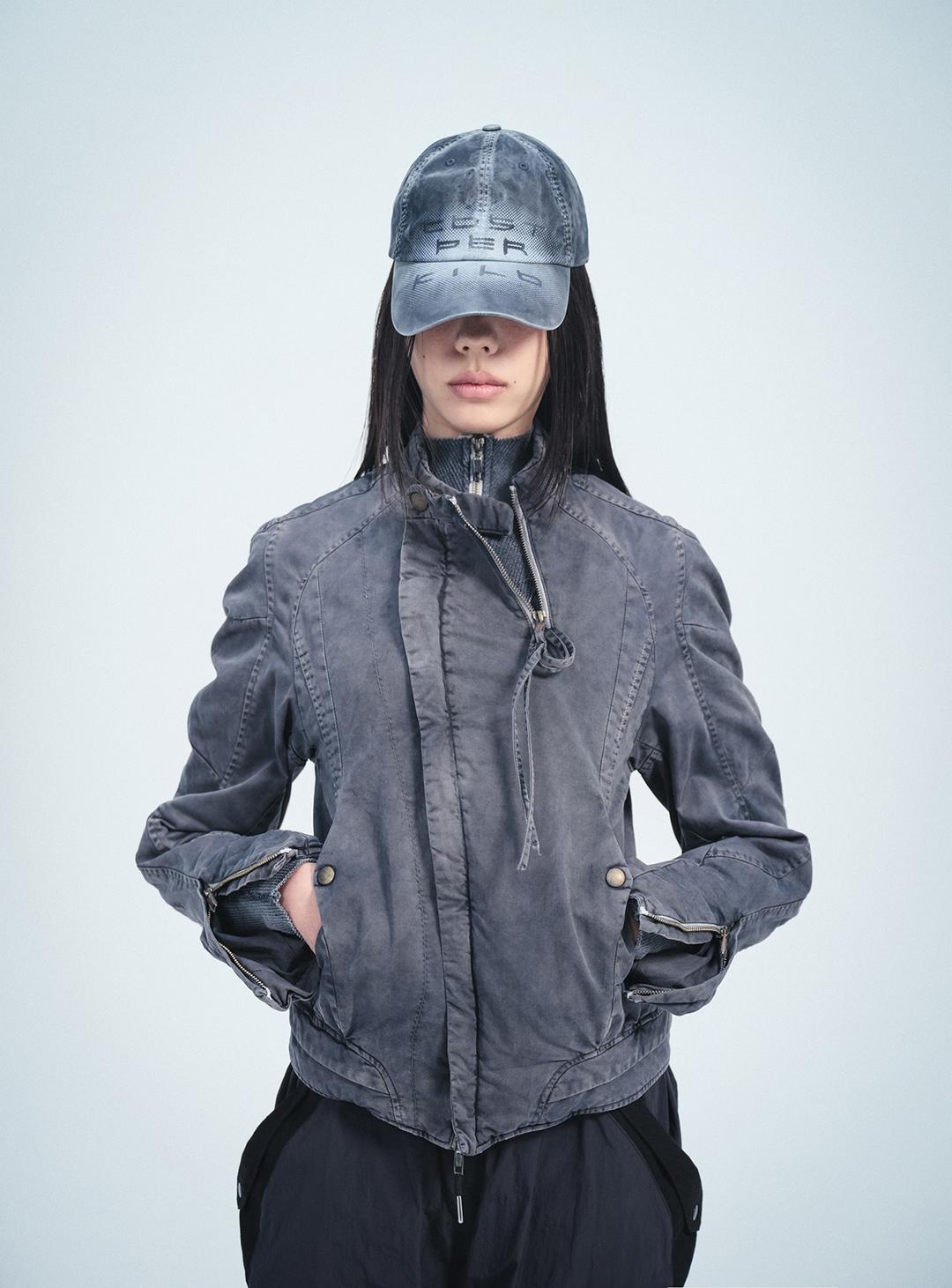 MOTOR JACKET GREY