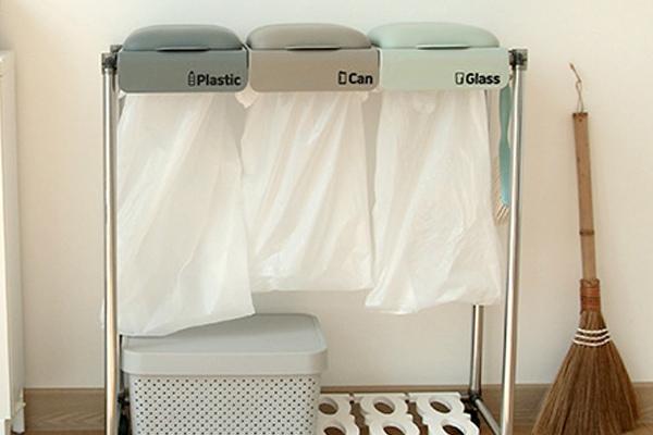 센스 분리수거함 3P