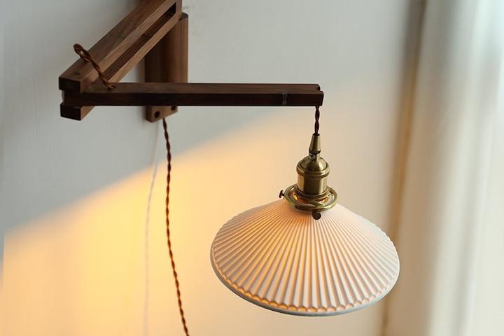 [해외] 빈티지 벽걸이 우드램프 월램프 3type