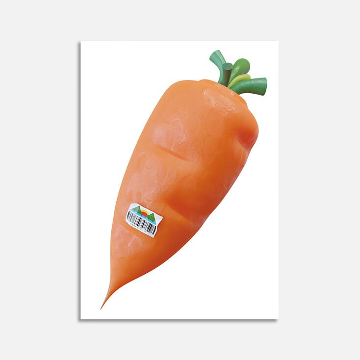 Buy some fruit CARROT poster A2size