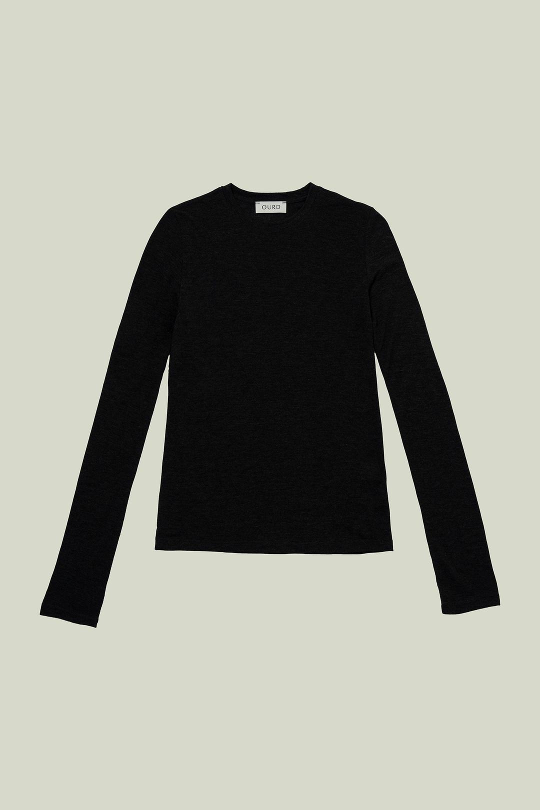 PLATTE LONG SLEEVE TOP - DEEP GREY