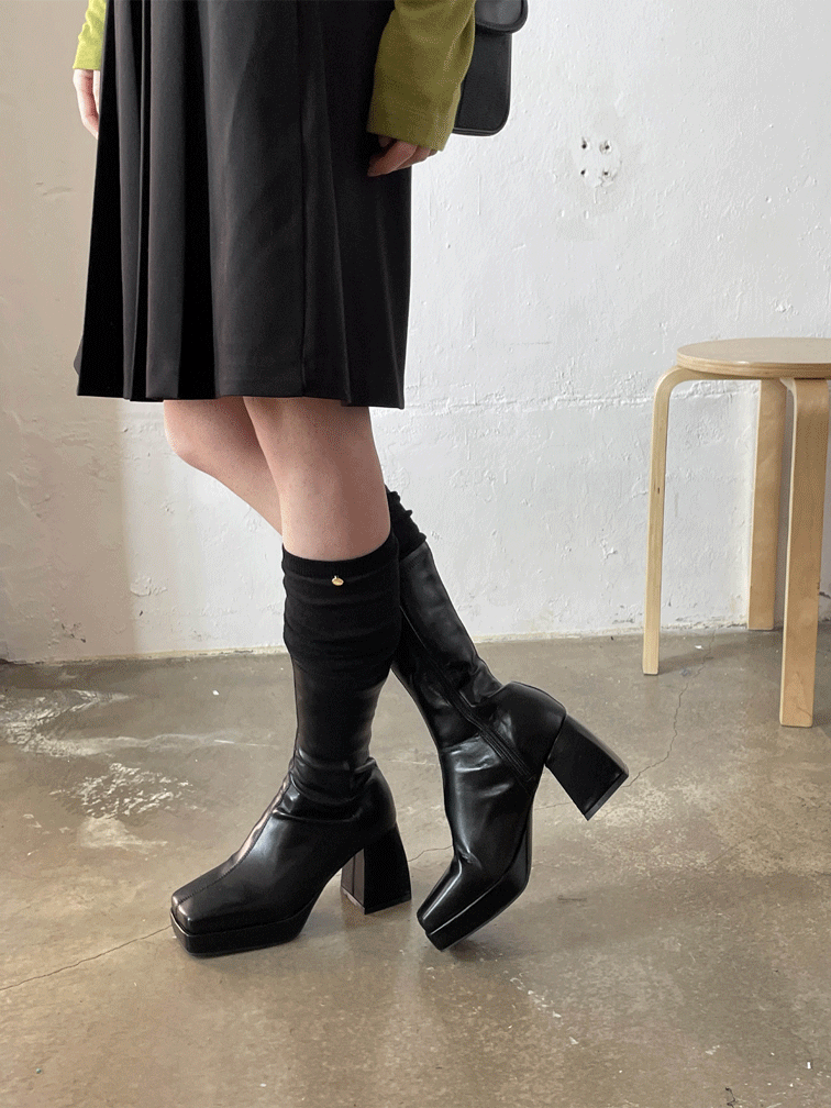 slim 50 chunky boots