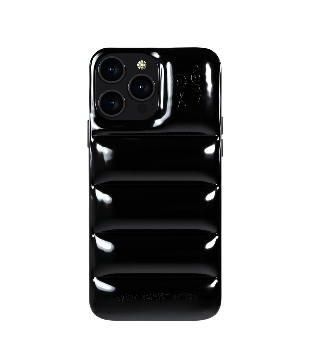 THE PUFFER CASE™ - BLACK MANHATTAN - iPhone 14 Pro Max
