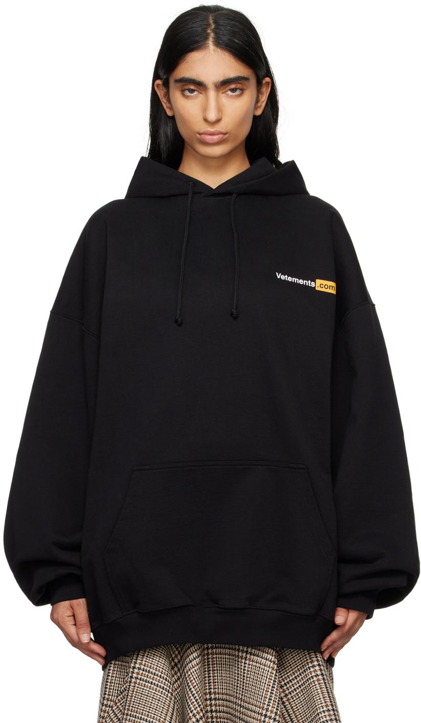 블랙 Xxx 로고 후디