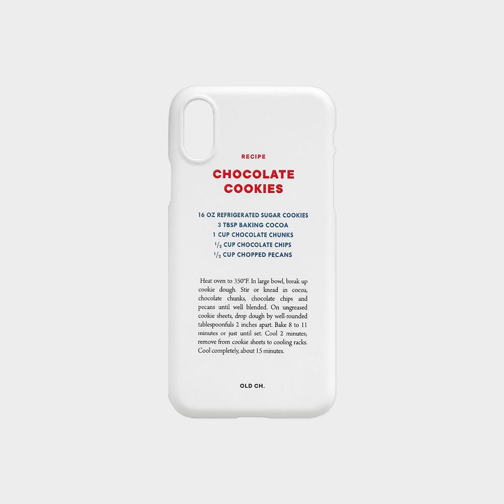 [20% SALE] RECIPE Phone case - Chocolate cookies