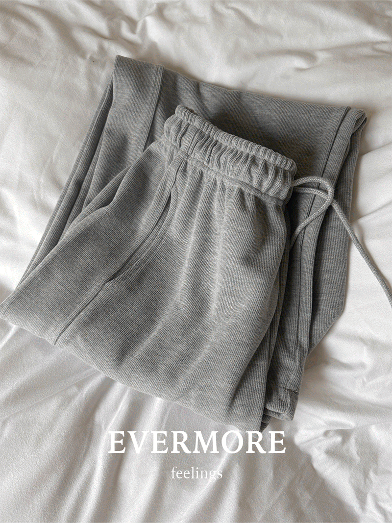 필링스 [당일출고] [evermore] 코지 니트 투웨이 팬츠(2color)