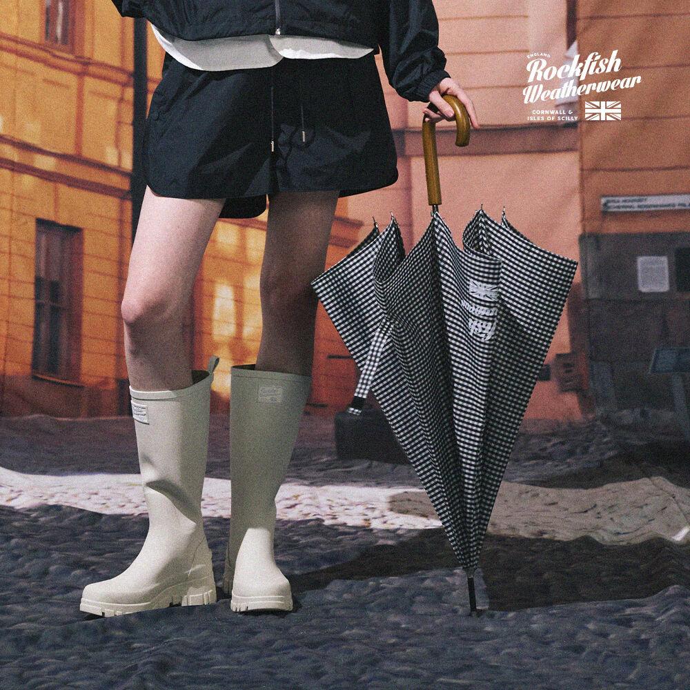 CLASSIC UMBRELLA LONG (GINGHAM CHECK) - 3color