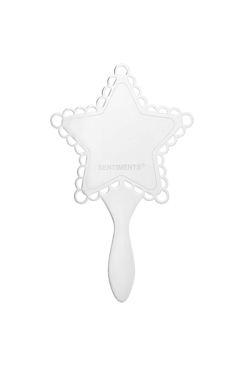 NO.604 [SILVER] STAR HAND MIRROR
