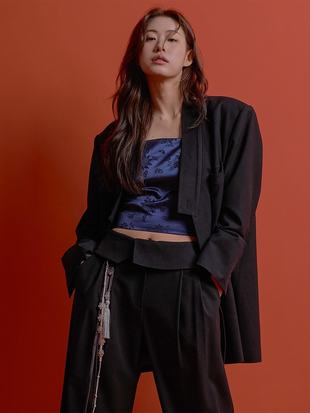 목판깃 블레이저 RP33G611