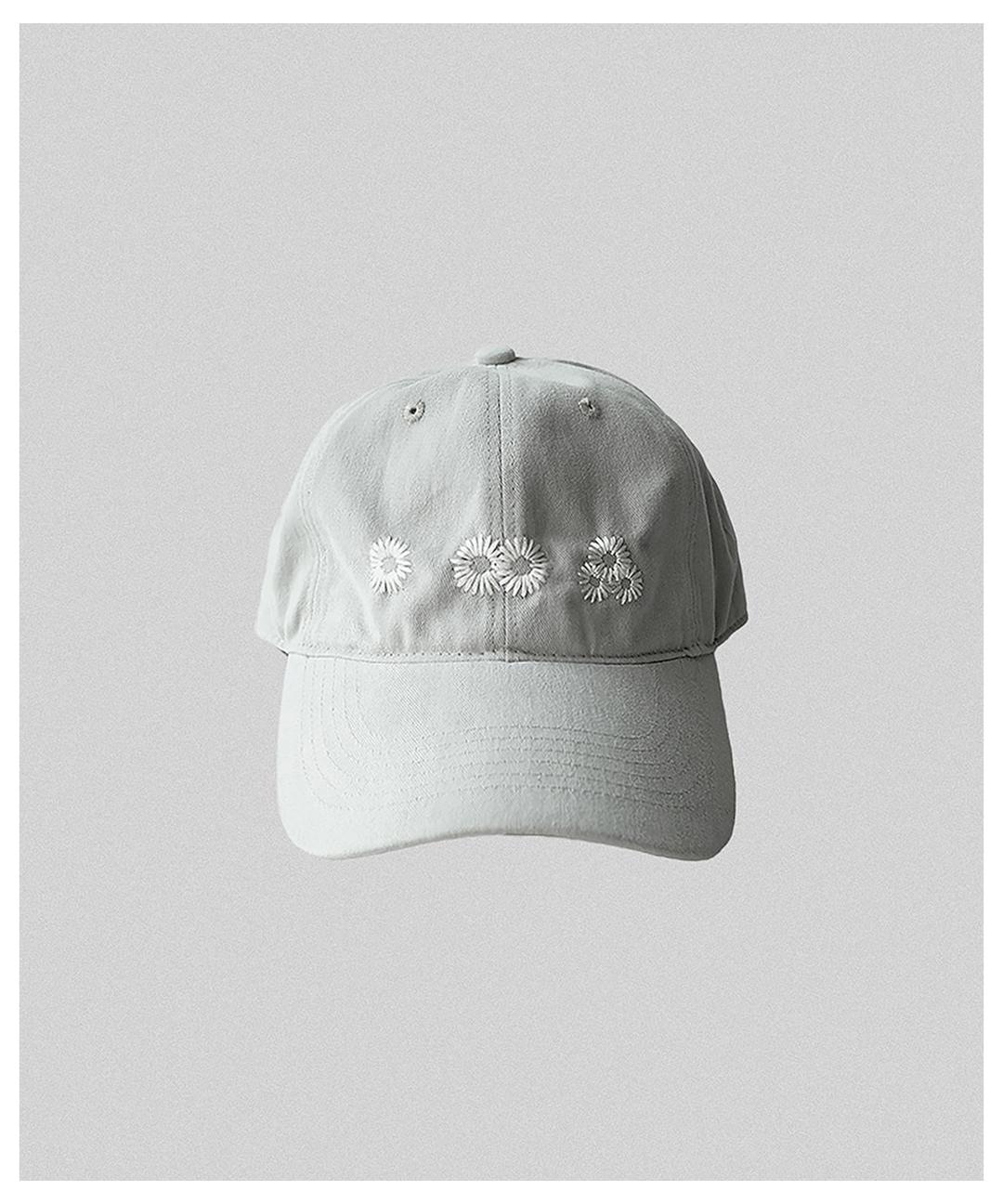 Newvy Logo Peach Ball Cap (GREY)